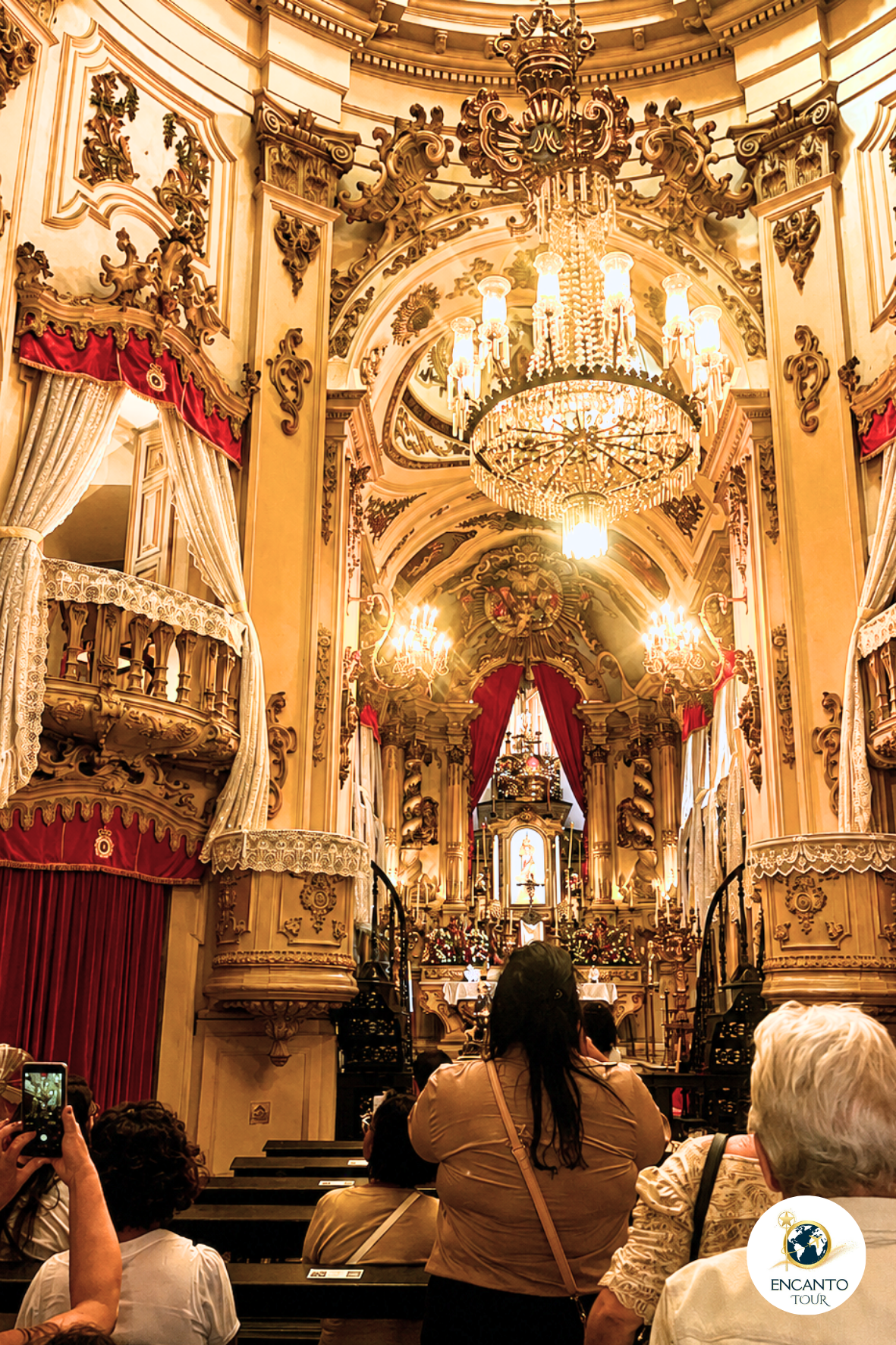 Interior da Igreja de Nossa Senhora da Lapa dos Mercadores